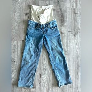 Blanqi maternity jeans size 4 straight leg